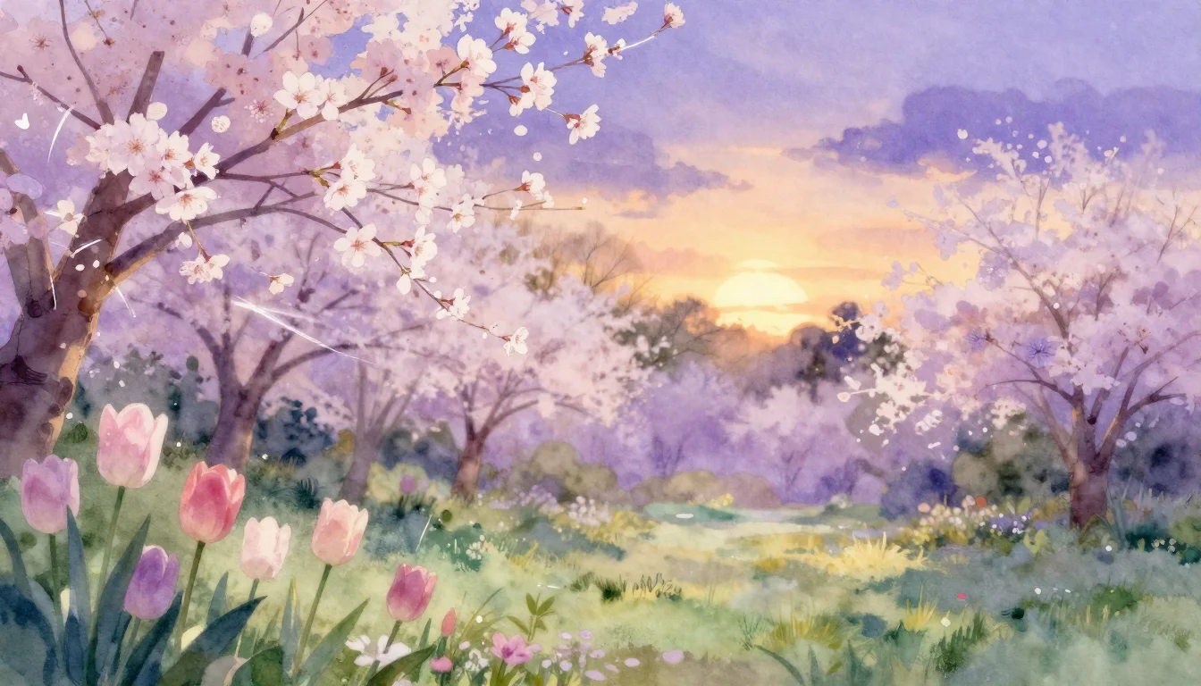 Whispers of Spring Twilight