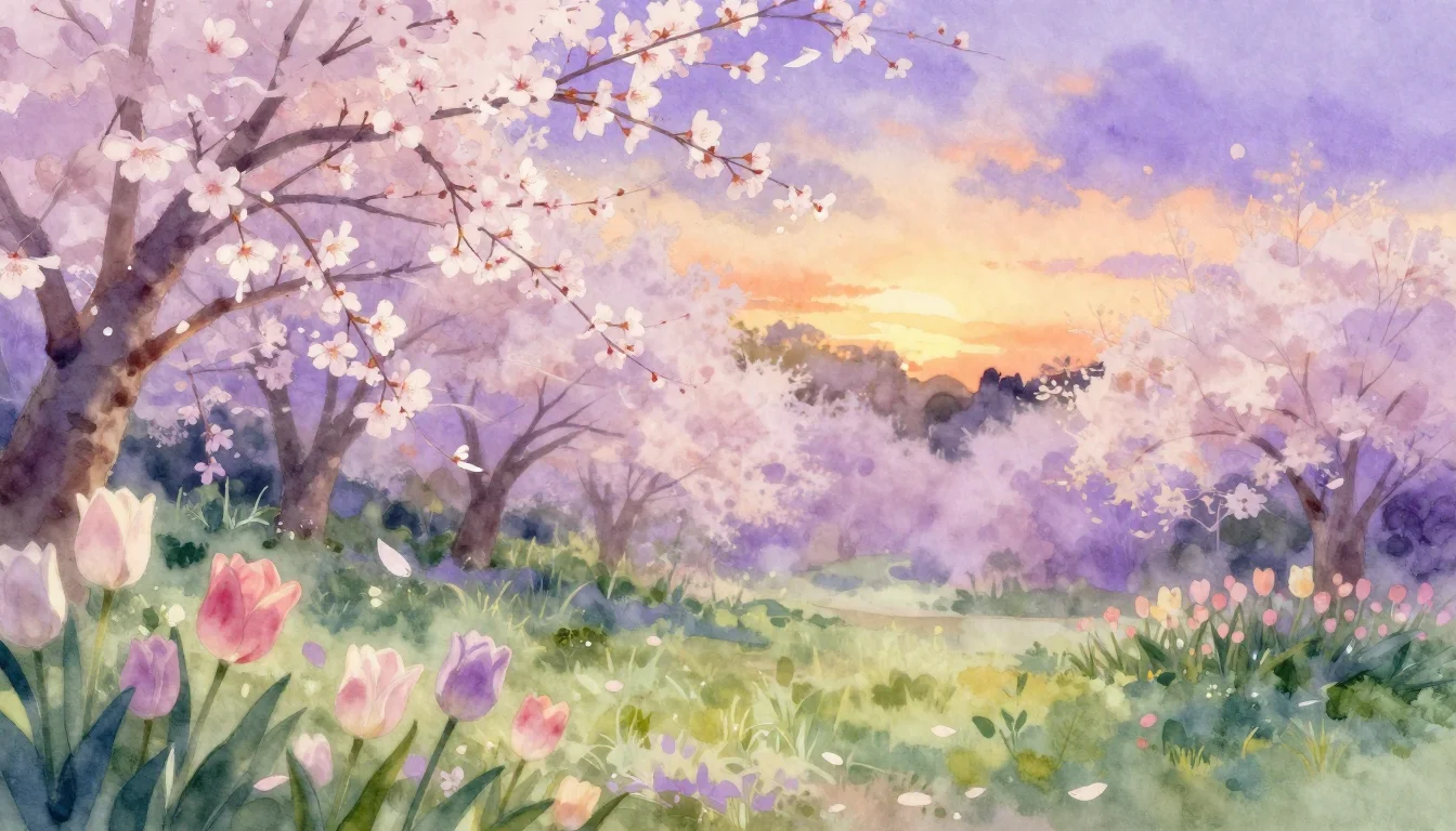 Whispers of Spring Twilight