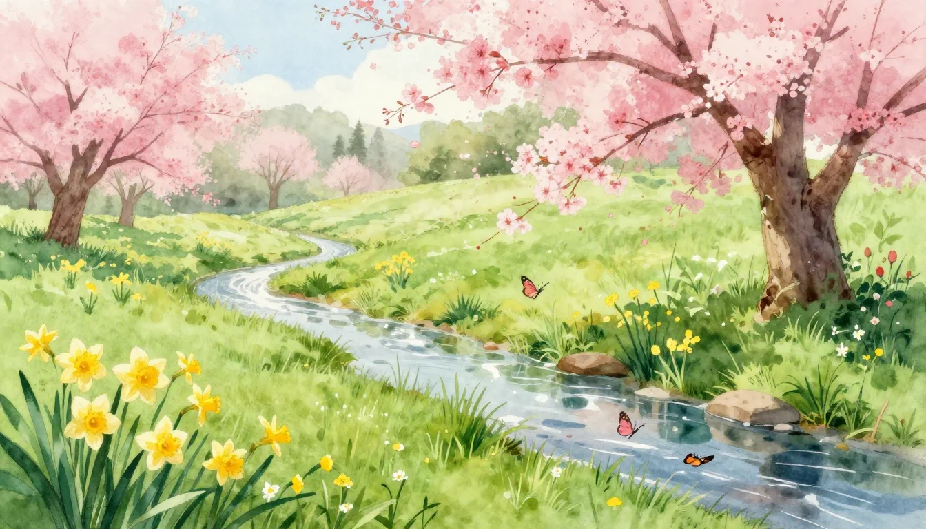 Spring Awakening Serenity