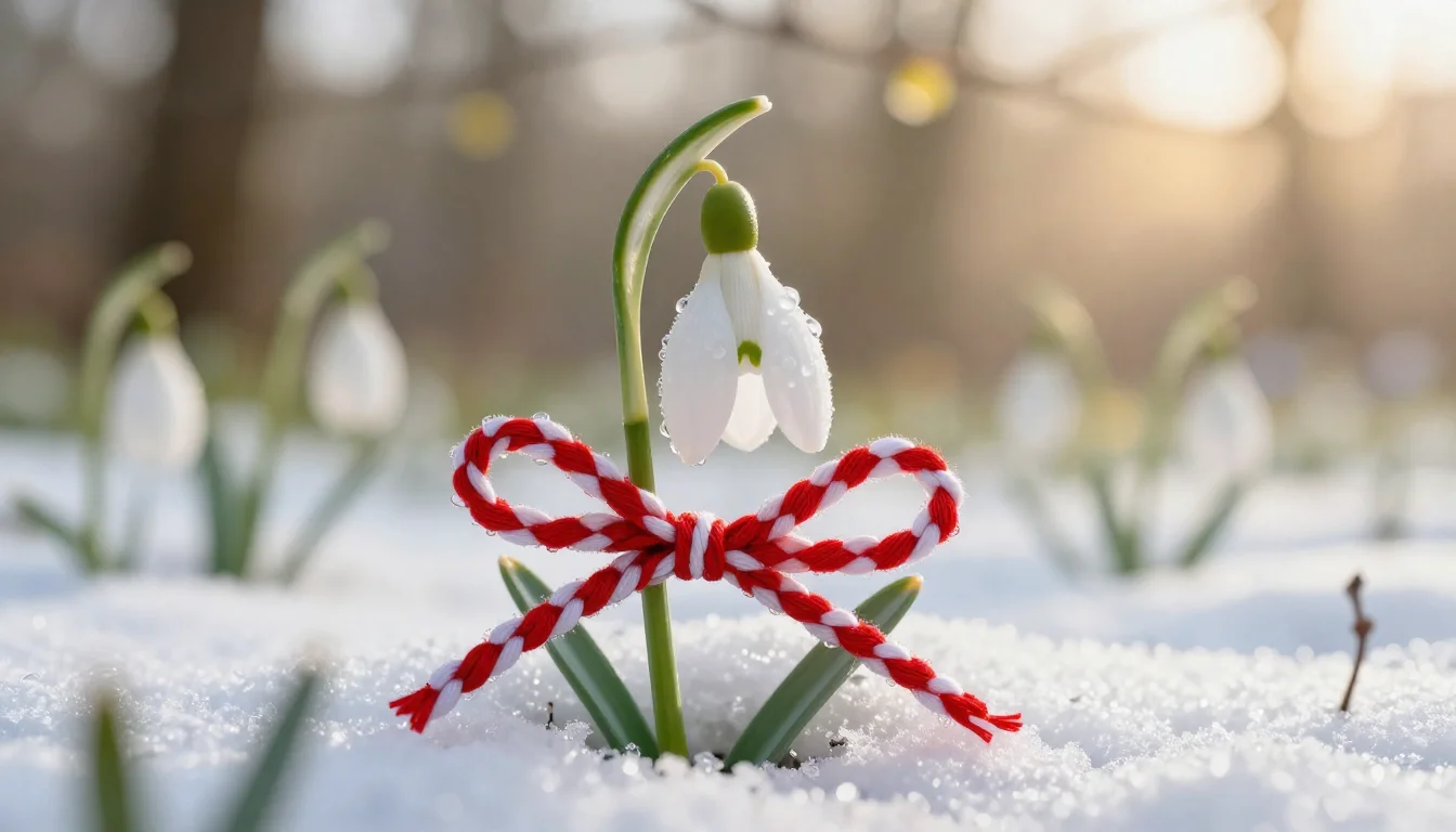 The First Snowdrop