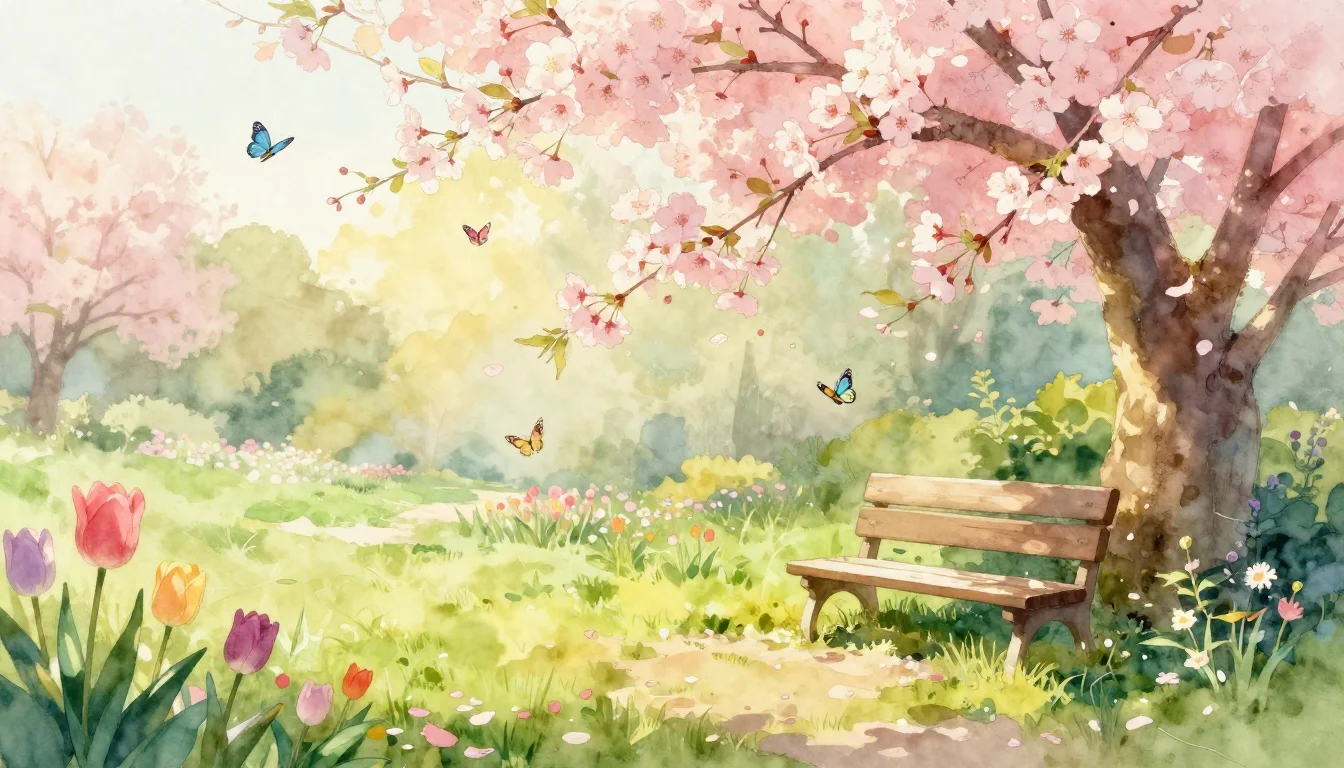 Whispers of the Spring Garden