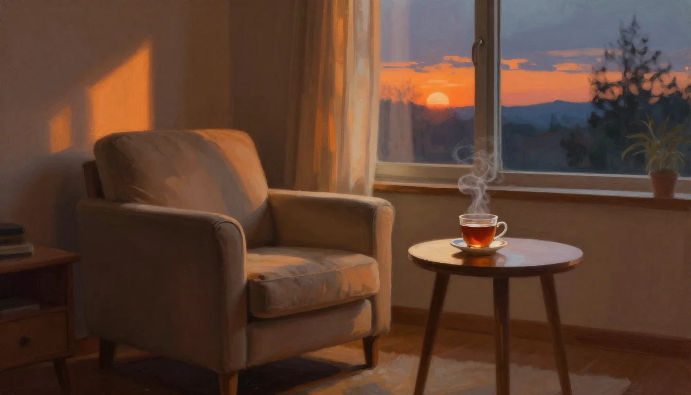 Evening Glow Serenity