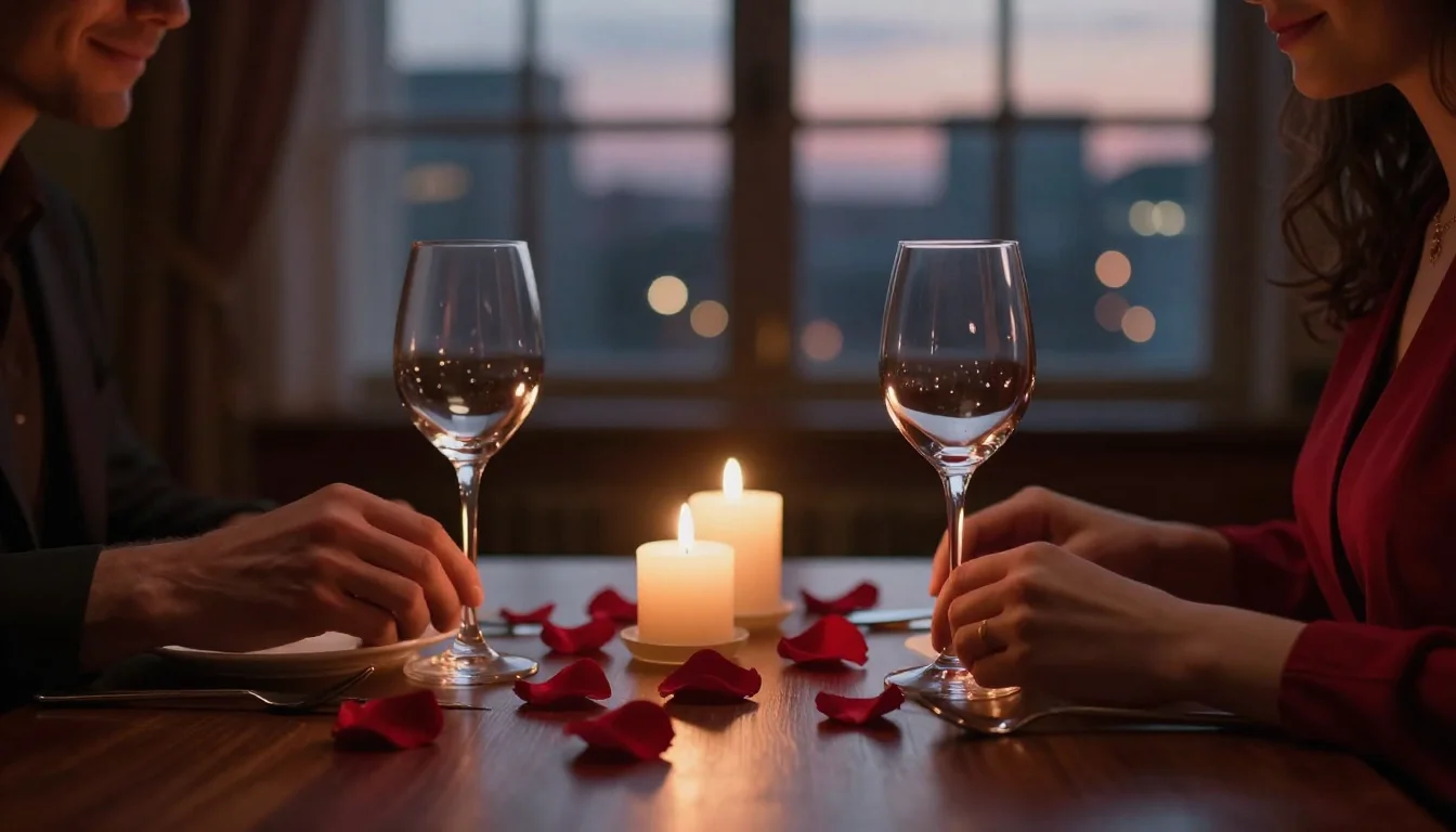 Midnight Rose Petals