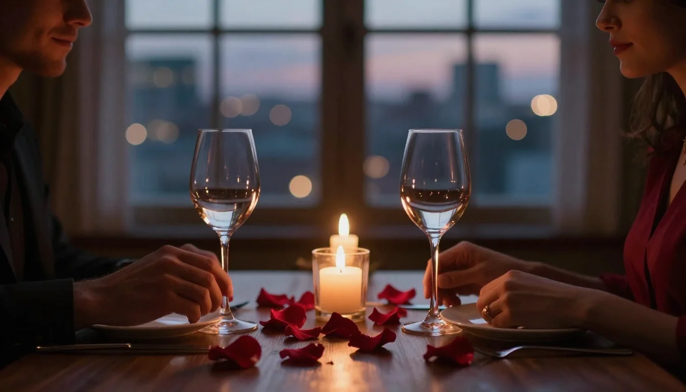 Midnight Rose Petals