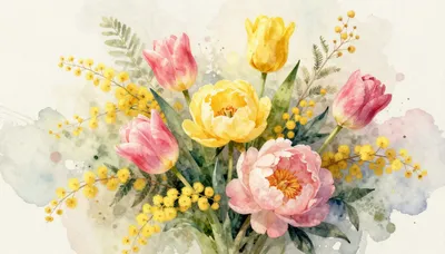 Radiant Spring Blossom