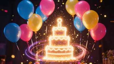 Neon Birthday Glow