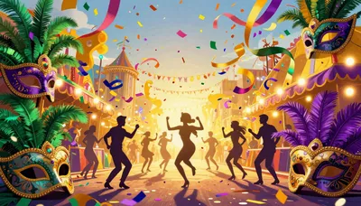 Vibrant Carnival Parade