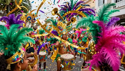 Vibrant Carnival Parade