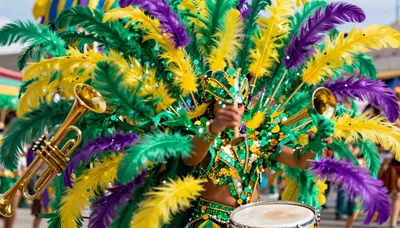 Vibrant Carnival Parade
