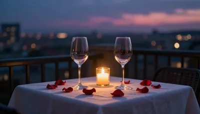 Midnight Rose Petals