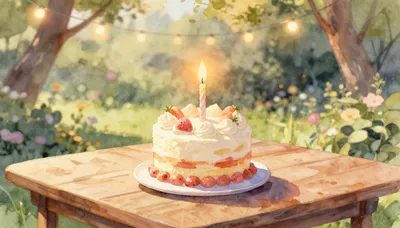 Golden Birthday Sunset