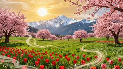 Blossoms of New Day