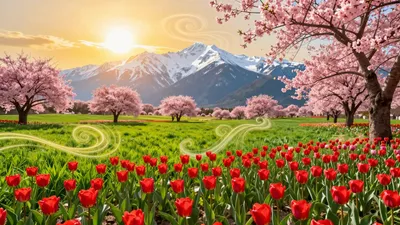 Blossoms of New Day