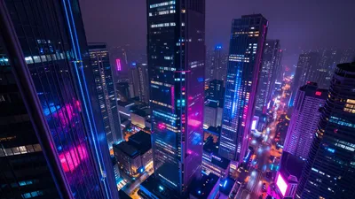 Neon Pulse Circuit