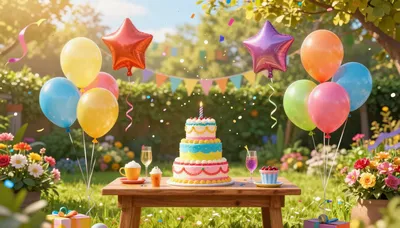 Sunny Birthday Celebration