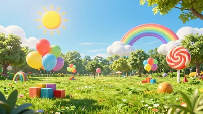 Sunny Playground Adventure