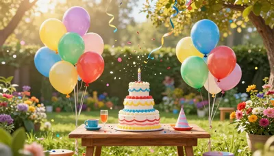 Sunny Birthday Celebration