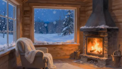 Silent Snowfall Serenity