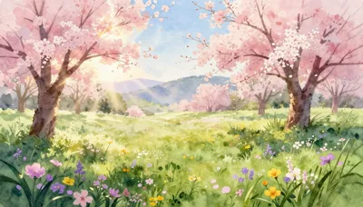 Spring Awakening Serenity