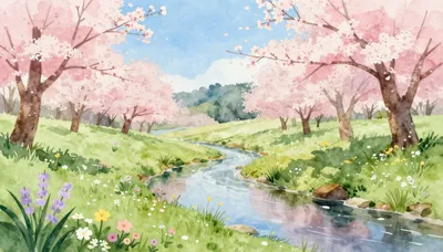 Spring Awakening Serenity