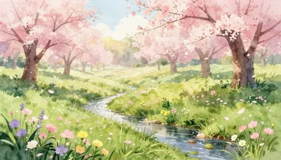 Spring Morning Serenity