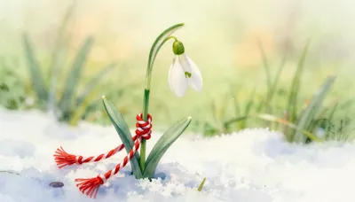 Mărțișor Morning Serenity