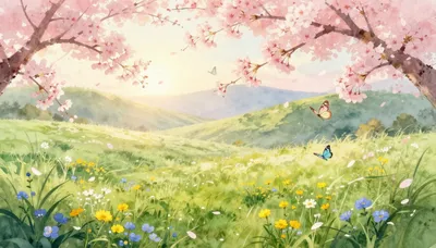 Spring Morning Serenity