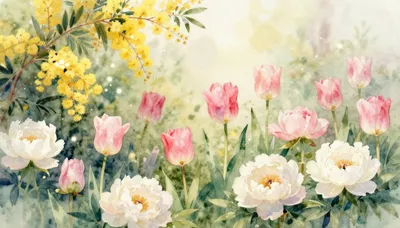 Spring Morning Bloom