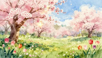 Spring Blossom Serenity