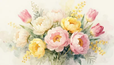 Graceful Bloom Serenade