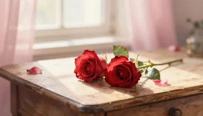 Midnight Rose Petals