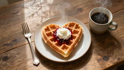 Golden Waffle Afternoon