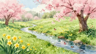 Spring Awakening Serenity