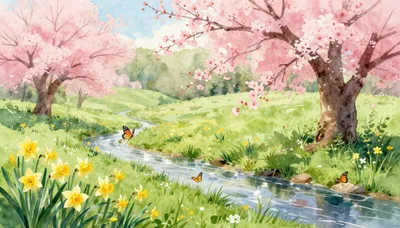 Spring Awakening Serenity