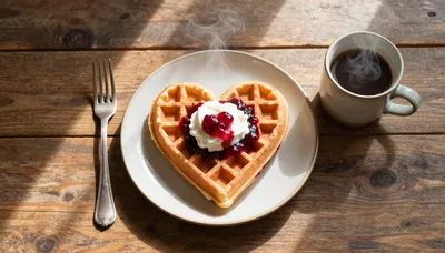 Golden Waffle Afternoon