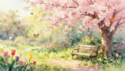 Whispers of the Spring Garden