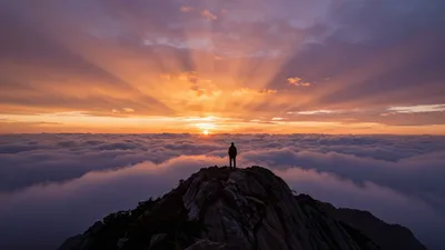 Ascending Towards the Peak