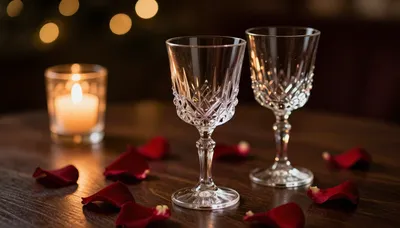 Midnight Rose Petals