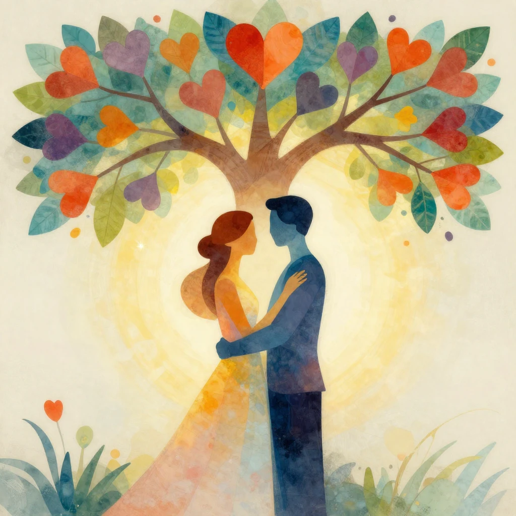 Album cover art for relaxing instrumental music about a wedd...