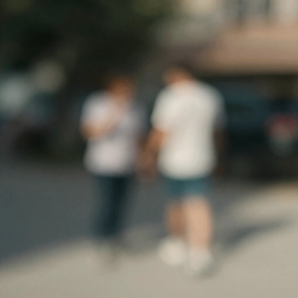 An abstract artistic image with significant intentional blur...