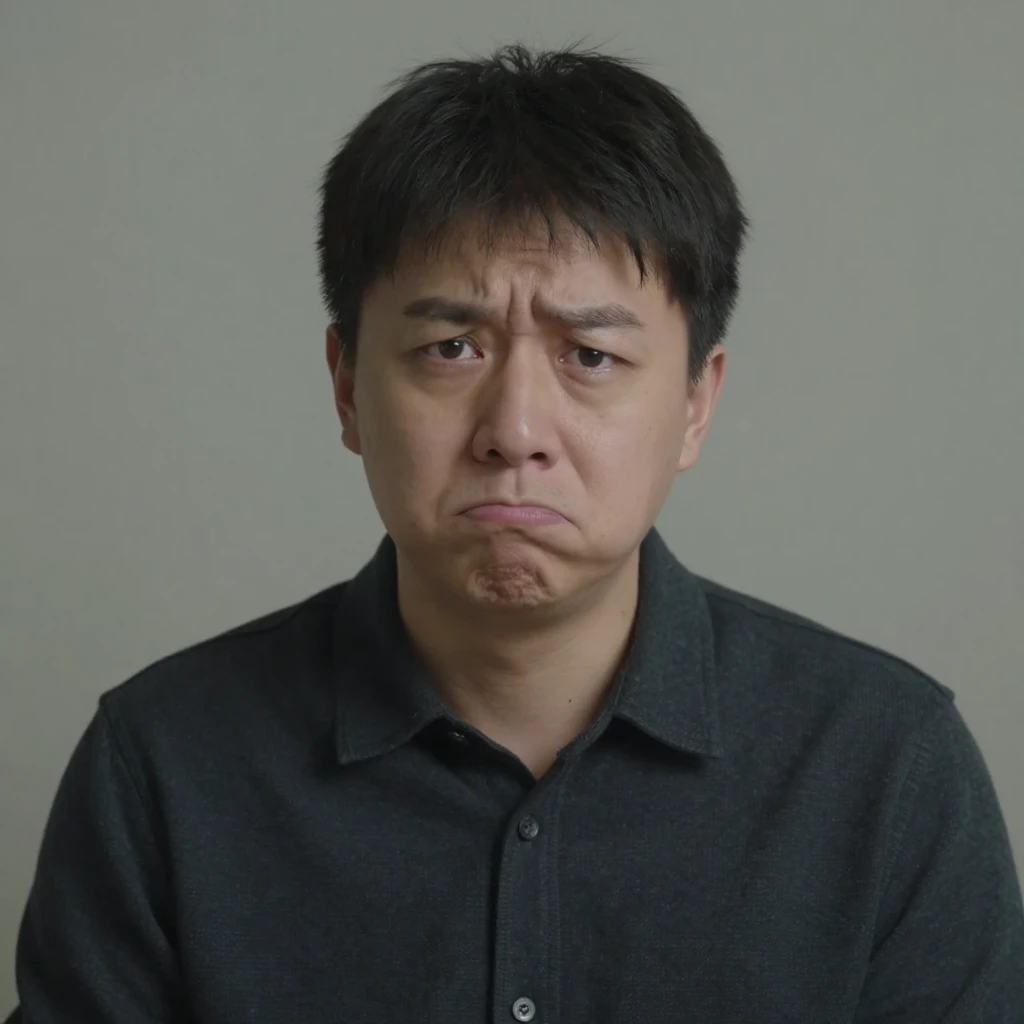 A scene depicting a subtle ironic situation, perhaps a perso...