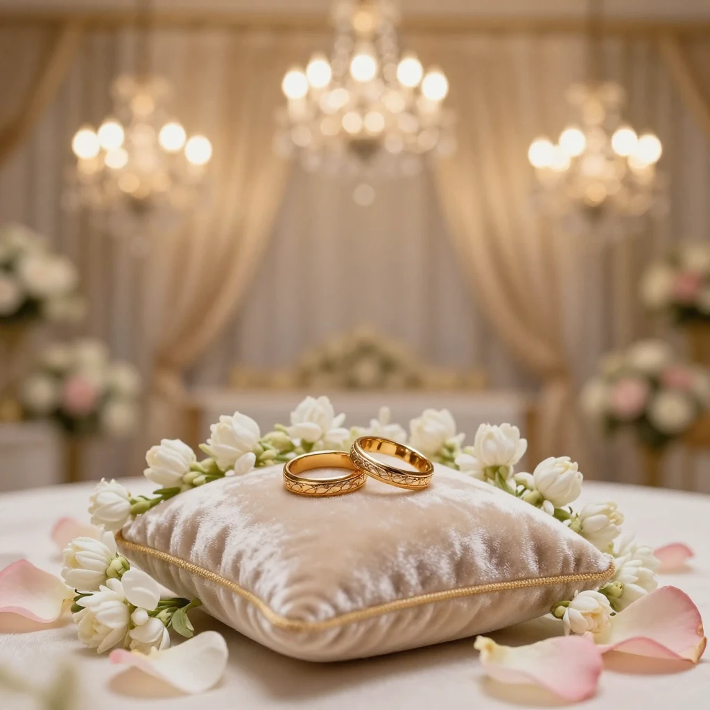 A luxurious and romantic setting for an engagement celebrati...