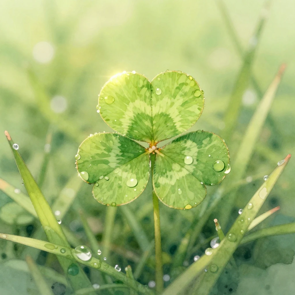 A close-up watercolor painting of a single, perfectly formed...