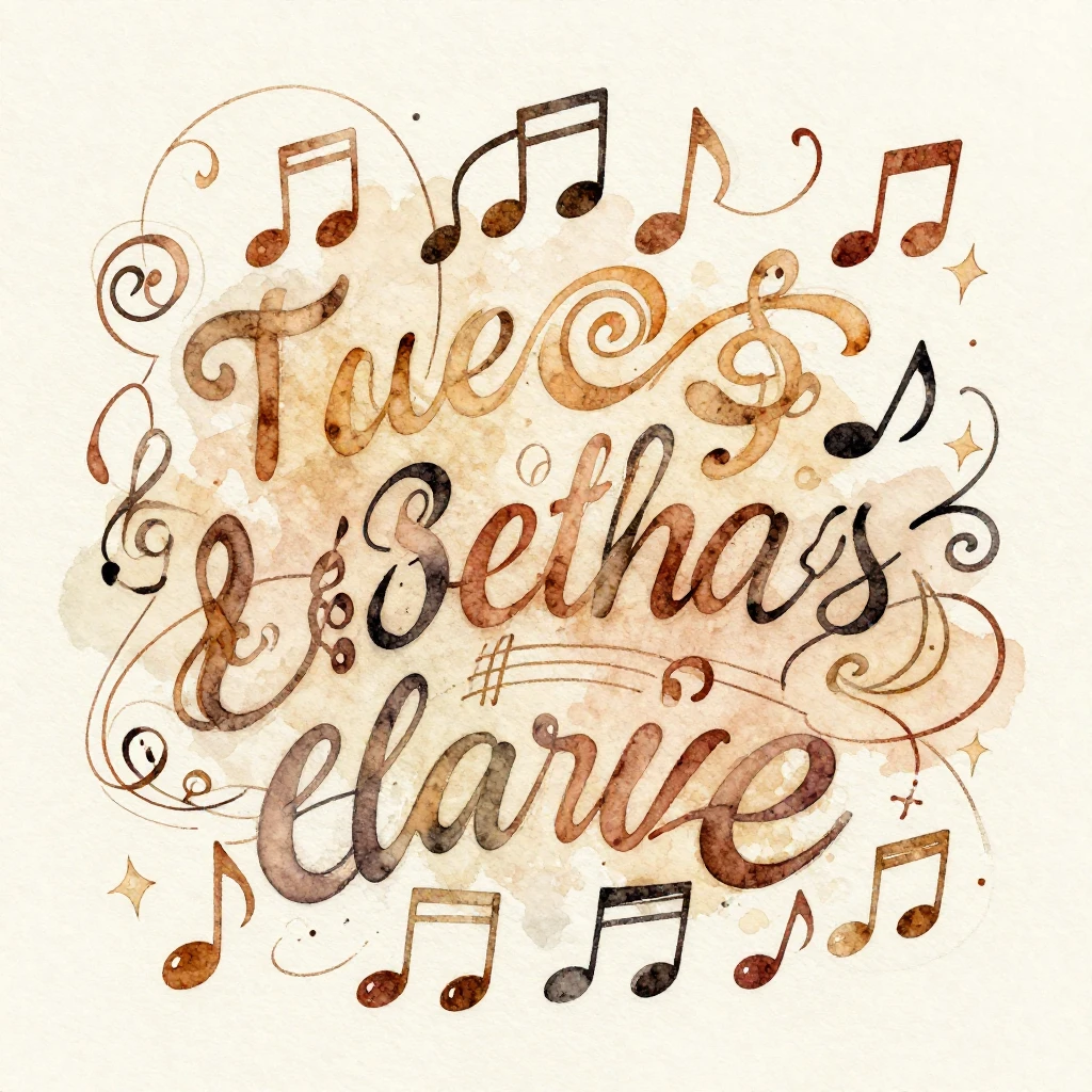 A whimsical, classical-style watercolor illustration, focusi...