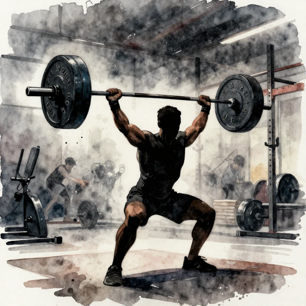 An artistic watercolor depiction of a person in silhouette p...