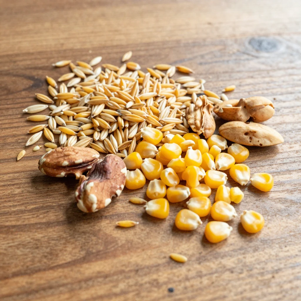 A watercolor painting showcasing an artful scattering of gol...