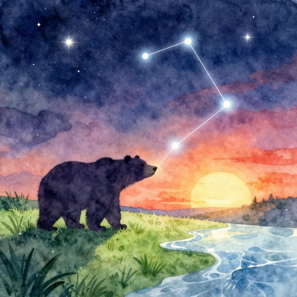 Vibrant watercolor style. Ethereal, glowing spindle weaving ...