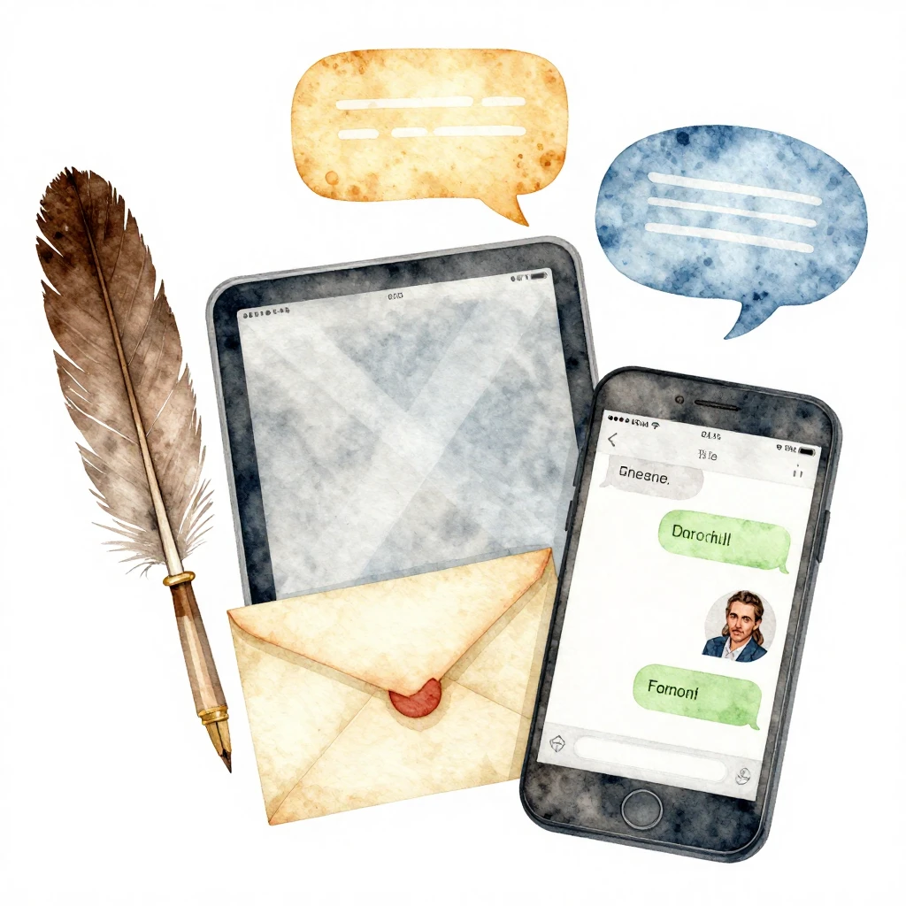 A compelling watercolor illustration that visually contrasts...