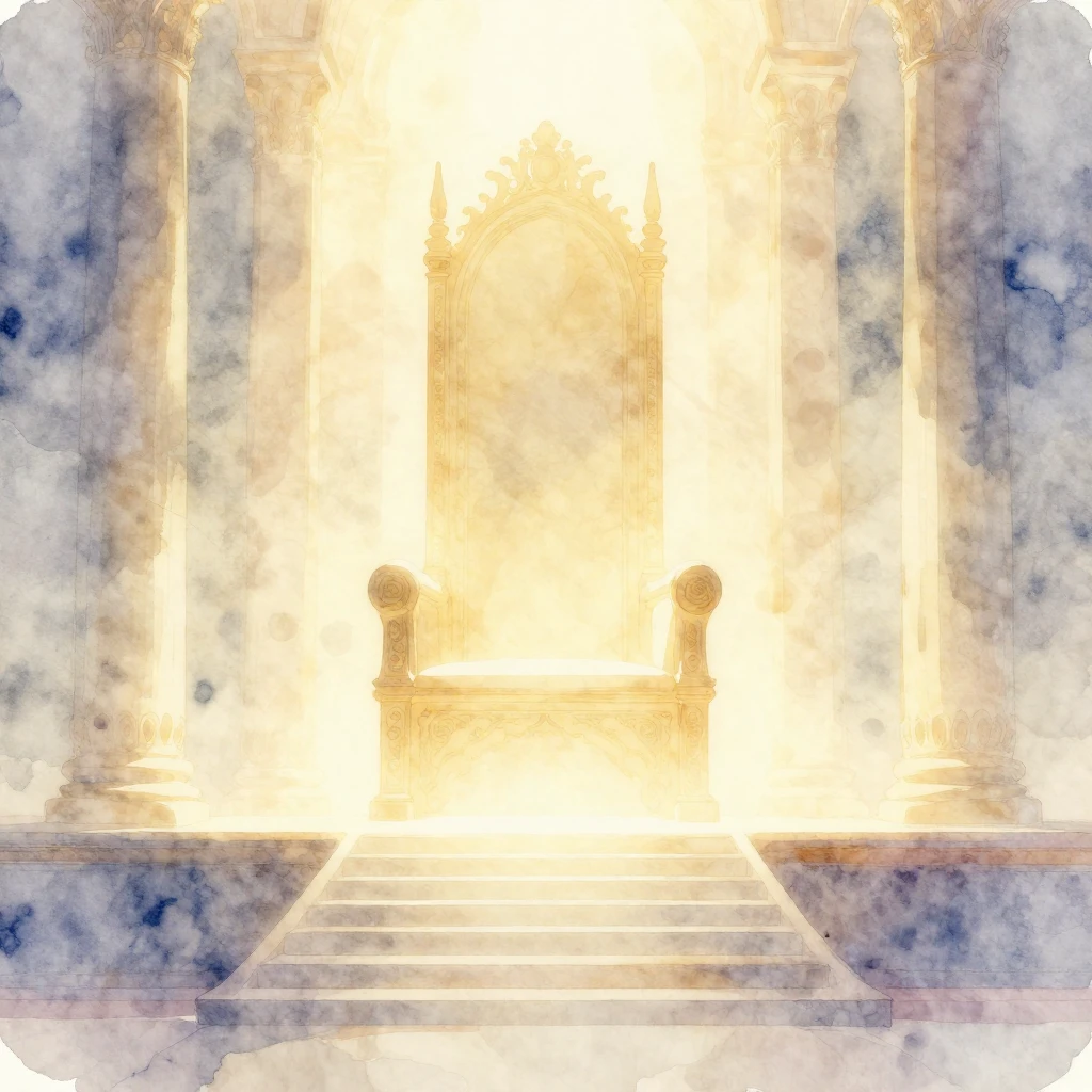 A grand and impressive scene with a sense of scale and digni...