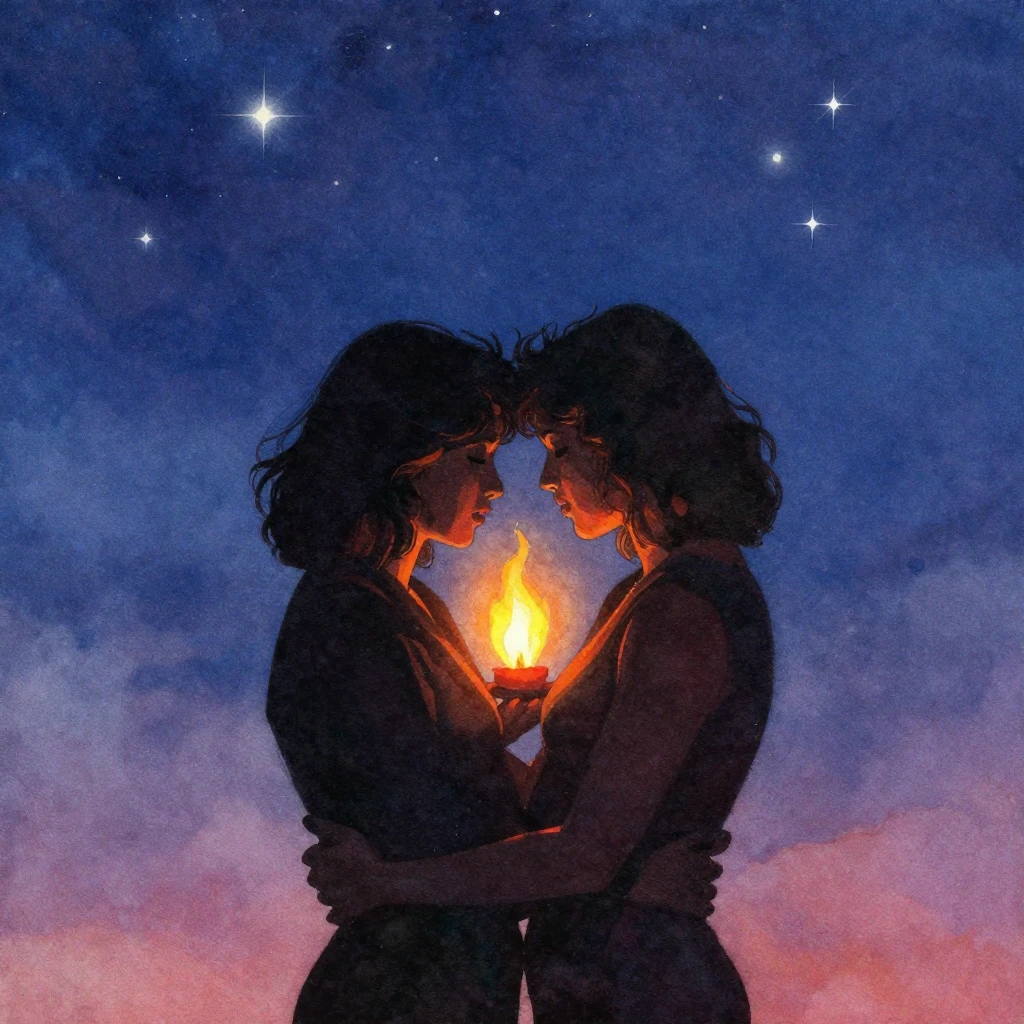 A vibrant watercolor painting depicting an 80s/90s soul musi...